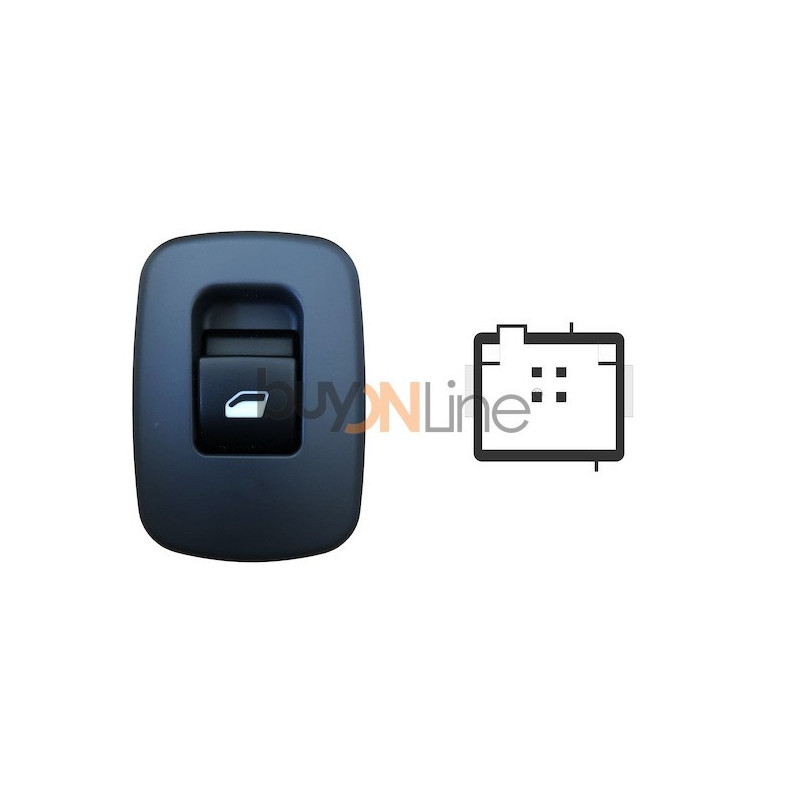 EC090200 INTERRUTTORE ALZACRISTALLI