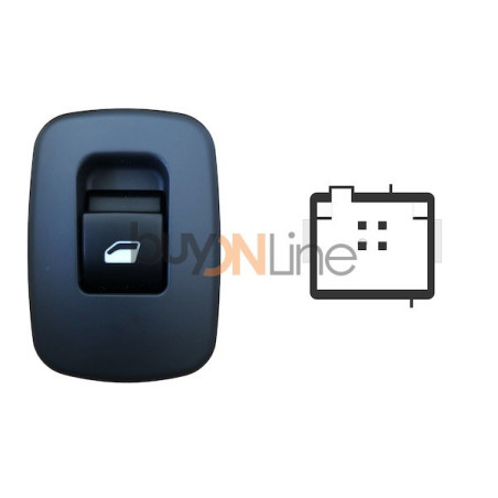 EC090200 INTERRUTTORE ALZACRISTALLI