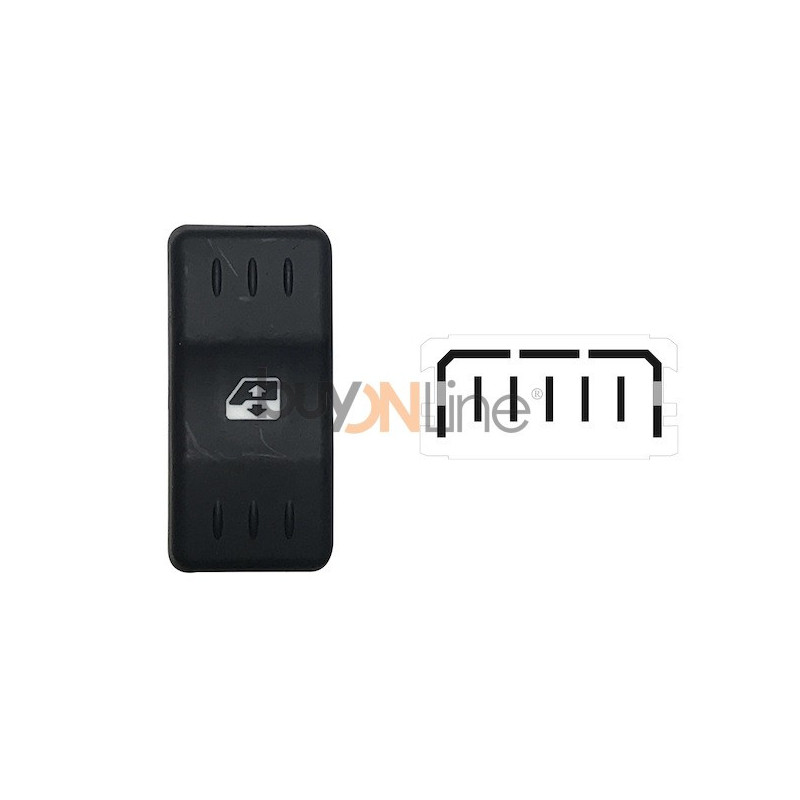 EC094000 INTERRUTTORE ALZACRISTALLI