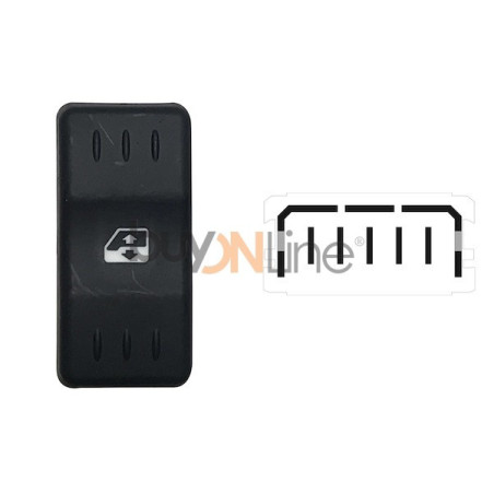 EC094000 INTERRUTTORE ALZACRISTALLI