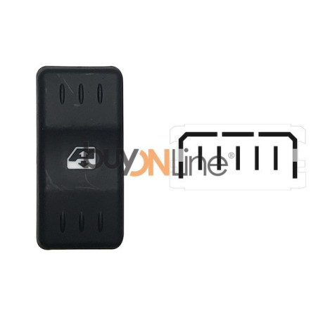 EC095000 INTERRUTTORE ALZACRISTALLI