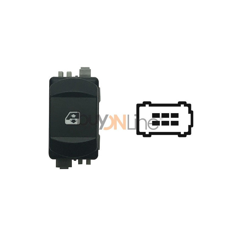 EC099000 INTERRUTTORE ALZACRISTALLI