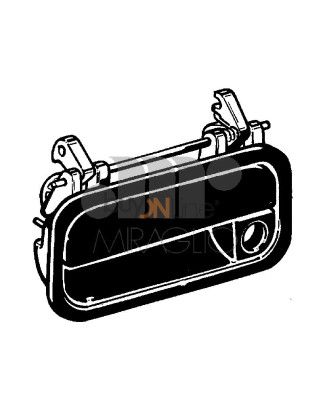 EH020000 MANIGLIA PORTA ESTERNA