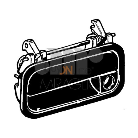 EH020000 MANIGLIA PORTA ESTERNA