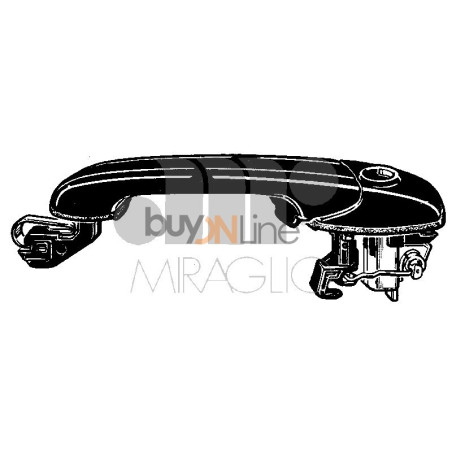 EH026000 MANIGLIA PORTA ESTERNA