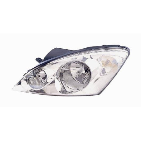 PROIETTORE SINISTRO CON PARABOLA CROMATA KIA CEED 3D 0107  0110, KIA CEED 5D 0107  0110