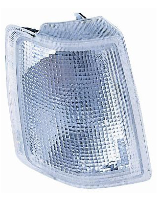 FANALE ANTERIORE SINISTRO SENZA PORTALAMPADA BIANCO OPEL CORSA A 0191  0193