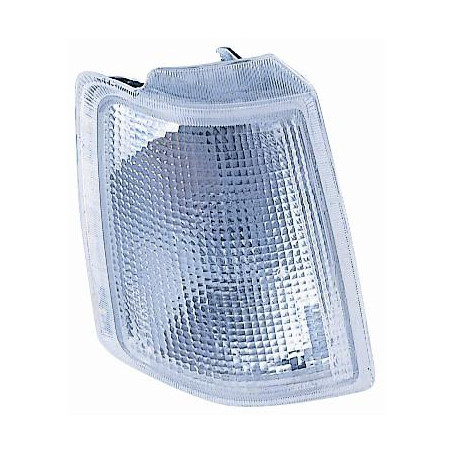 FANALE ANTERIORE SINISTRO SENZA PORTALAMPADA BIANCO OPEL CORSA A 0191  0193