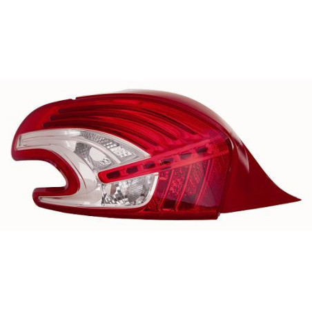 FANALE POSTERIORE DESTRO SENZA PORTALAMPADA LED PEUGEOT 208 0112  0115