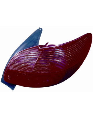 FANALE POSTERIORE SINISTRO SENZA PORTALAMPADA PEUGEOT 206 0198  0109 VERS 2003