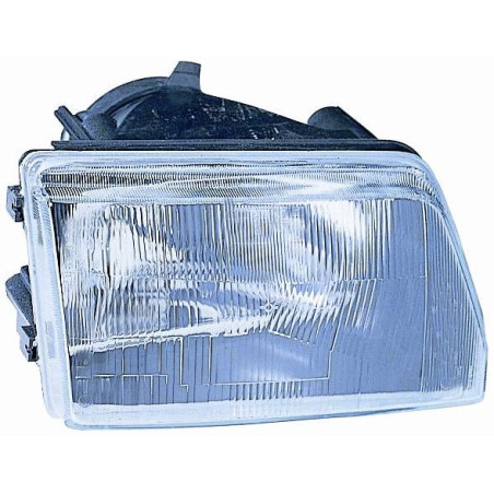 PROIETTORE SINISTRO REGOLAZIONE MANUALE CON PARABOLA NERA FIAT CINQUECENTO 0193  0198 VERS SPORTING