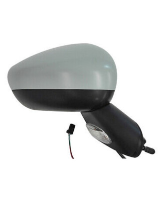RETROVISORE ELETTRICO SINISTRO 7 PIN BASE NERA CON PRIMER TERMICO CON FANALINO INTEGRATO CITROEN C3 0110  0113, CITROEN C3 0113