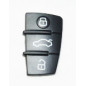 TASTIERA CHIAVE NERO TASTI: 3 TASTO APERTURA TASTO CHIUSURA TASTO PORTELLONE AUDI A2 0100  0105, AUDI A3 0103  0108, AUDI A3 3D