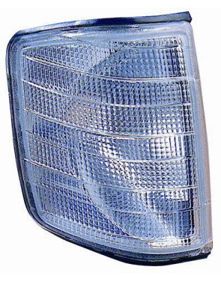 FANALE ANTERIORE DESTRO CON PORTALAMPADA BIANCO MERCEDES-BENZ 190E W201 0184  0193