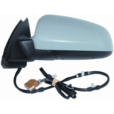 RETROVISORE ELETTRICO SINISTRO CON PRIMER TERMICO ASFERICO RICHIUDIBILE ELETTRICAMENTE AUDI A4 0100  0104, AUDI A4 0104  0107