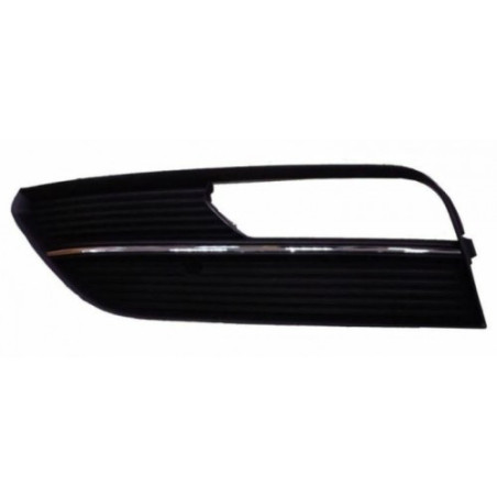 GRIGLIA PARAURTI SINISTRA NERA CON FENDINEBBIA CON MODANATURA CROMATA AUDI A3 3DSPORTBACK 0112  0116