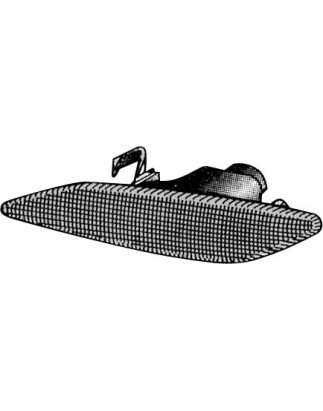 FANALE LATERALE SINISTRO SENZA PORTALAMPADA BIANCO ALFA ROMEO 147 0100  0110, ALFA ROMEO 156 0103  0105, ALFA ROMEO 156 0197  0