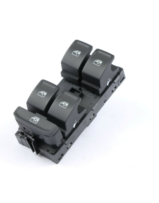 BLOCCO COMANDI PORTA ANTERIORE SINISTRA 12 PIN 4 INTERRUTTORI BLOCCO FINESTRINI SKODA FABIA 0114  0118, SKODA FABIA 0118  0121,
