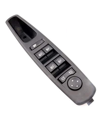 PULSANTIERA ALZACRISTALLI PORTA ANTERIORE SINISTRA 13 PIN 4 INTERRUTTORI COMANDI RETROVISORI BLOCCO FINESTRINI RENAULT FLUENCE 