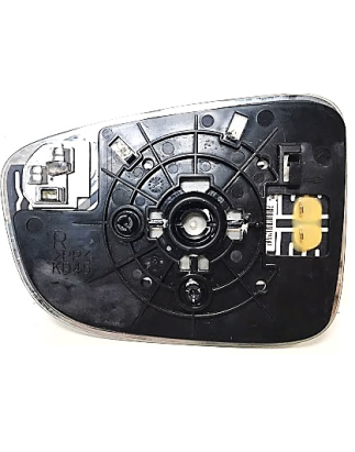 VETRO CON PIASTRA SINISTRO SISTEMA BLIS ASFERICO TERMICO MAZDA 2 DLDJ 0114  0120 VERS 2017 , MAZDA 2 DLDJ 0120  012  MAZDA 3 SD