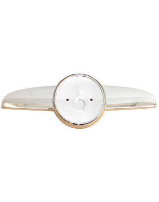 SUPPORTO FREGIO COFANO CROMATO ALFA ROMEO 147 937 0100  0110 VERS 2004