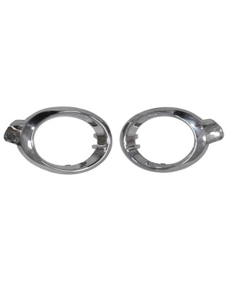 KIT CORNICI FENDINEBBIA DESTROSINISTRO CROMATE CITROEN BERLINGO B9 0108  0115 VERS 2012 , CITROEN BERLINGO B9 0115  0119, PEUGE