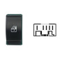 INTERRUTTORE BLOCCO COMANDI SINISTRO PORTA ANTERIORE SINISTRA 5 PIN FIAT DOBLO 0105  0109, FIAT IDEA 0104  0110, LANCIA MUSA 01