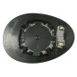 VETRO CON PIASTRA DESTRO ASFERICO TERMICO MINI CABRIO R57 0108  0110, MINI CABRIO R57 0110  0115, MINI CLUBMAN R55 0106  0110, 