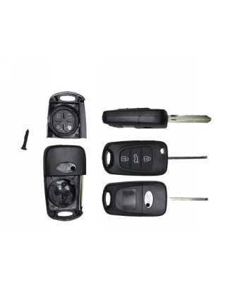 GUSCIO CHIAVE NERO 3 TASTI: TASTO APERTURA TASTO CHIUSURA TASTO PORTELLONE LAMA HYN14 HYUNDAI i20 0108  011  HYUNDAI i30 0107  