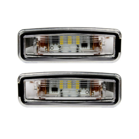 FANALE TARGA DESTROSINISTRO A LED  SET 2 PZ  FORD FOCUS 0198  0104