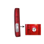 FANALE POSTERIORE SINISTRO SENZA PORTALAMPADA ATTACCO A 3 FORI NISSAN PRIMASTAR 0106  0116, OPEL VIVARO 0106  0114, RENAULT TRA