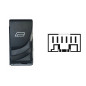 INTERRUTTORE BLOCCO COMANDI DESTRO PORTA ANTERIORE SINISTRA 6 PIN CITROEN JUMPER 0102  0106, CITROEN JUMPER 0194  010  FIAT DUC