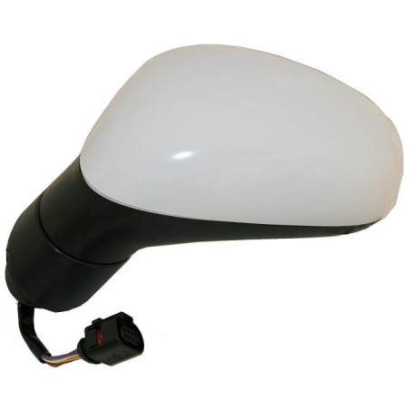 RETROVISORE ELETTRICO SINISTRO CON PRIMER TERMICO ASFERICO SEAT LEON 1P1 0105  0113 VERS 2009
