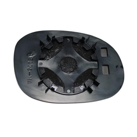 VETRO CON PIASTRA DESTRO PEUGEOT 206 0198  0109