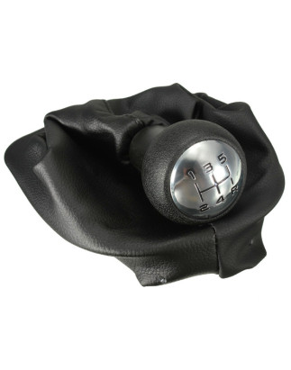 CUFFIA+POMELLO MANUALE 5 MARCE NEROCROMATO 390G PEUGEOT 106 9105 205 206 9809 306 93 307 0105, 05 406 9505