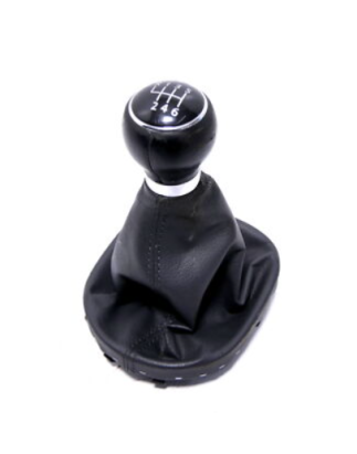 CUFFIA+POMELLO MANUALE 5 MARCE NERO 235G VOLKSWAGEN CADDY III 0410 TOURAN I 0315