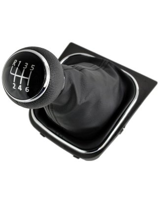 CUFFIA CAMBIO CON POMELLO Volkswagen Caddy 04 - Eos 06 - Golf VVI - Jetta 05 - Touran 09	 6 MARCE