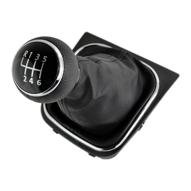 CUFFIA CAMBIO CON POMELLO Volkswagen Caddy 04 - Eos 06 - Golf VVI - Jetta 05 - Touran 09	 6 MARCE