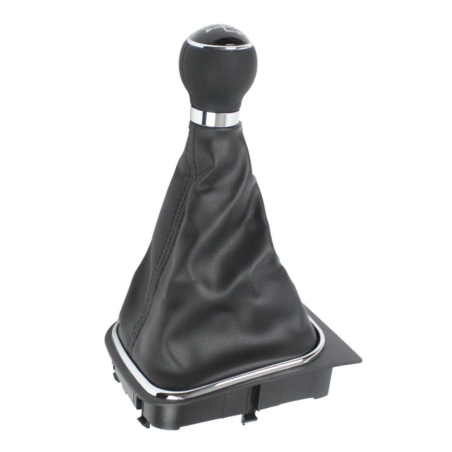 CUFFIA+POMELLO MANUALE 5 MARCE NERO 271G VOLKSWAGEN GOLF VI 08 GOLF PLUS 05 JETTA 0514