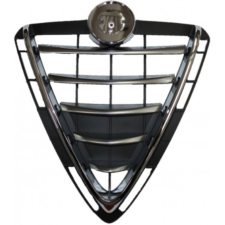 GRIGLIA RADIATORE ANTERIORE CROMATA ALFA ROMEO GIULIETTA 940 0110  0120 VERS 20132016