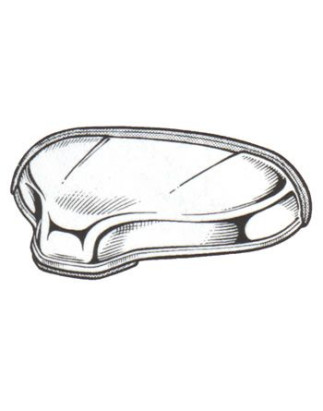 FANALE TARGA CROMATO IN PLASTICA FIAT 500 F  L  R 0365  0975