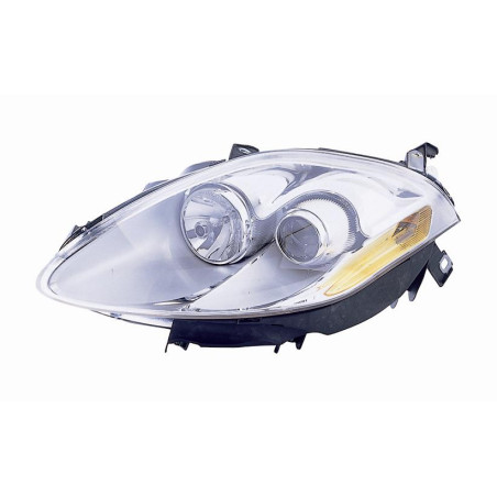 PROIETTORE DESTRO CON PARABOLA CROMATA FIAT BRAVO 198 0107  0114 VERS 2010