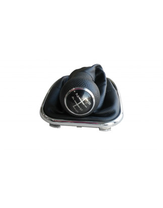 CUFFIA+POMELLO MANUALE 5 MARCE NERO 241G VOLKSWAGEN GOLF IV 1997 JETTA V 0510
