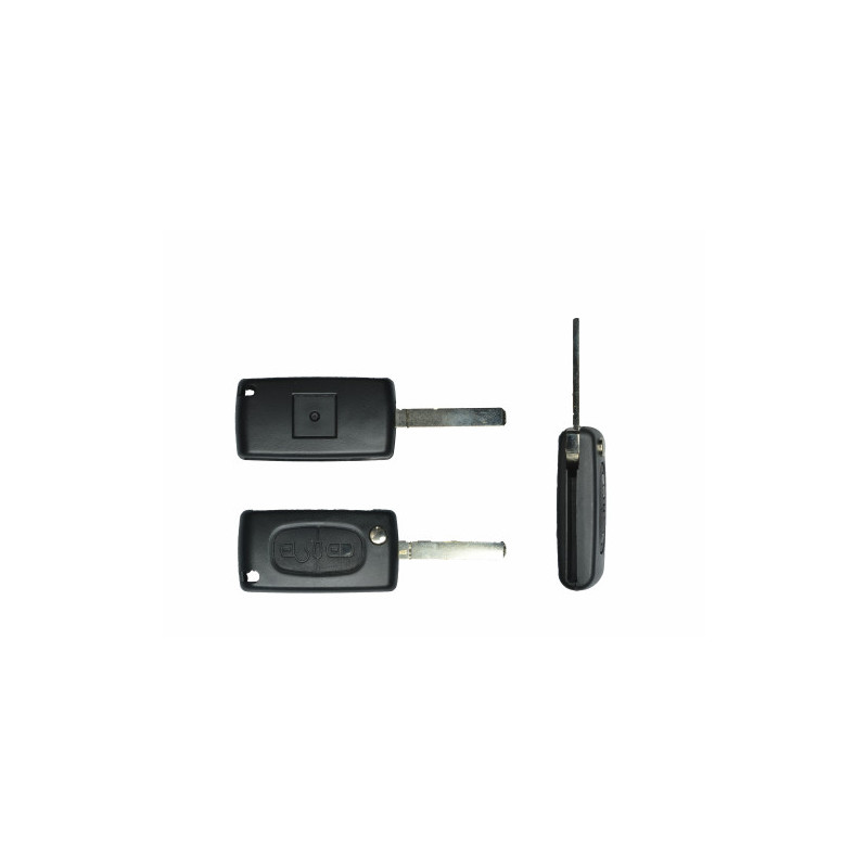 GUSCIO CHIAVE NERO 2 TASTI: TASTO APERTURA TASTO CHIUSURA LAMA SIP22 CITROEN BERLINGO 0102  0108, CITROEN BERLINGO 0108  0115, 