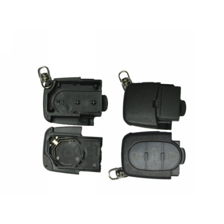 GUSCI PER CHIAVI NERO 3 TASTI: SOLO PARTE INFERIORE BATTERIA 2032 TASTO APERTURA TASTO CHIUSURA TASTO PORTELLONE SEAT LEON 0199