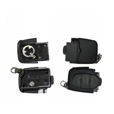 GUSCIO CHIAVE NERO 3 TASTI: SOLO PARTE INFERIORE BATTERIA 1616 TASTO APERTURA TASTO CHIUSURA TASTO PORTELLONE AUDI A3 0103  010