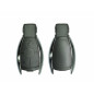 GUSCIO CHIAVE NERO 3 TASTI: NUOVO STILE TASTO APERTURA TASTO CHIUSURA TASTO PORTELLONE MERCEDES-BENZ A CLASS W168 0198  0104, M