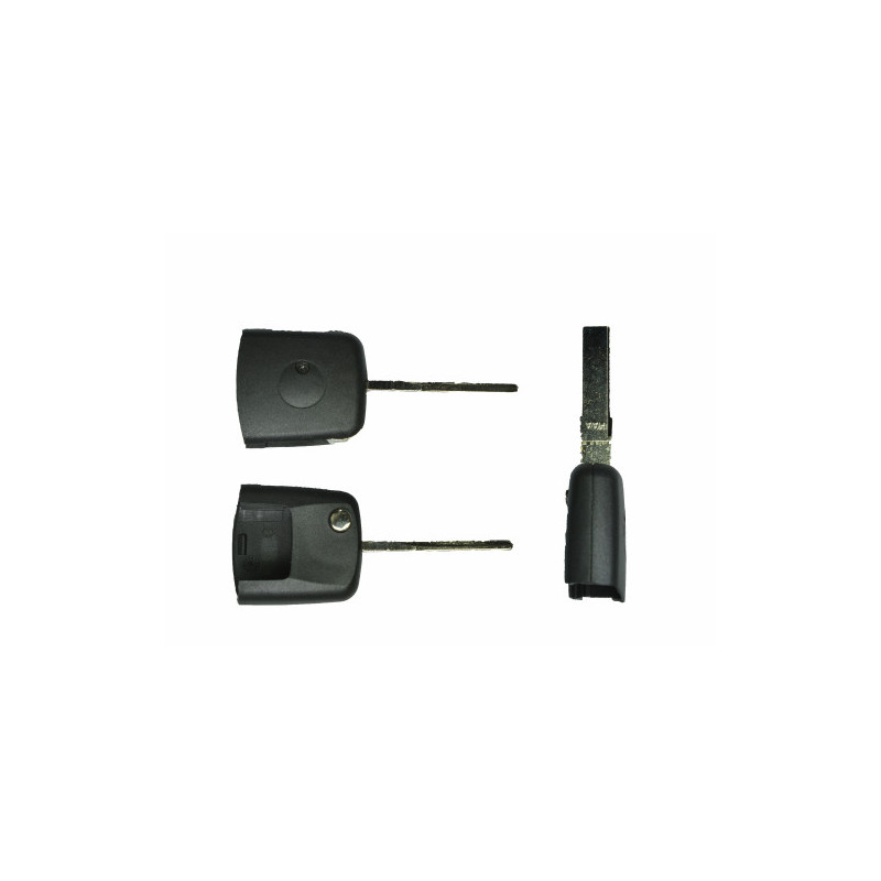 GUSCIO CHIAVE NERO 0 TASTI: SOLO PARTE SUPERIORE LAMA HU66 VOLKSWAGEN BORA 0198  0105, VOLKSWAGEN GOLF V 0104  0108, VOLKSWAGEN