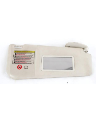 PANTINE PARASOLE DESTRA BEIGE CON SPECCHIO CON TASCA FIAT GRANDE PUNTO 0105  011  FIAT PUNTO EVO 0109  0112