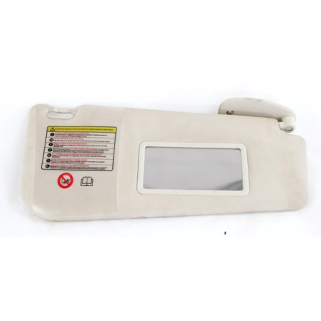 PANTINE PARASOLE DESTRA BEIGE CON SPECCHIO CON TASCA FIAT GRANDE PUNTO 0105  011  FIAT PUNTO EVO 0109  0112